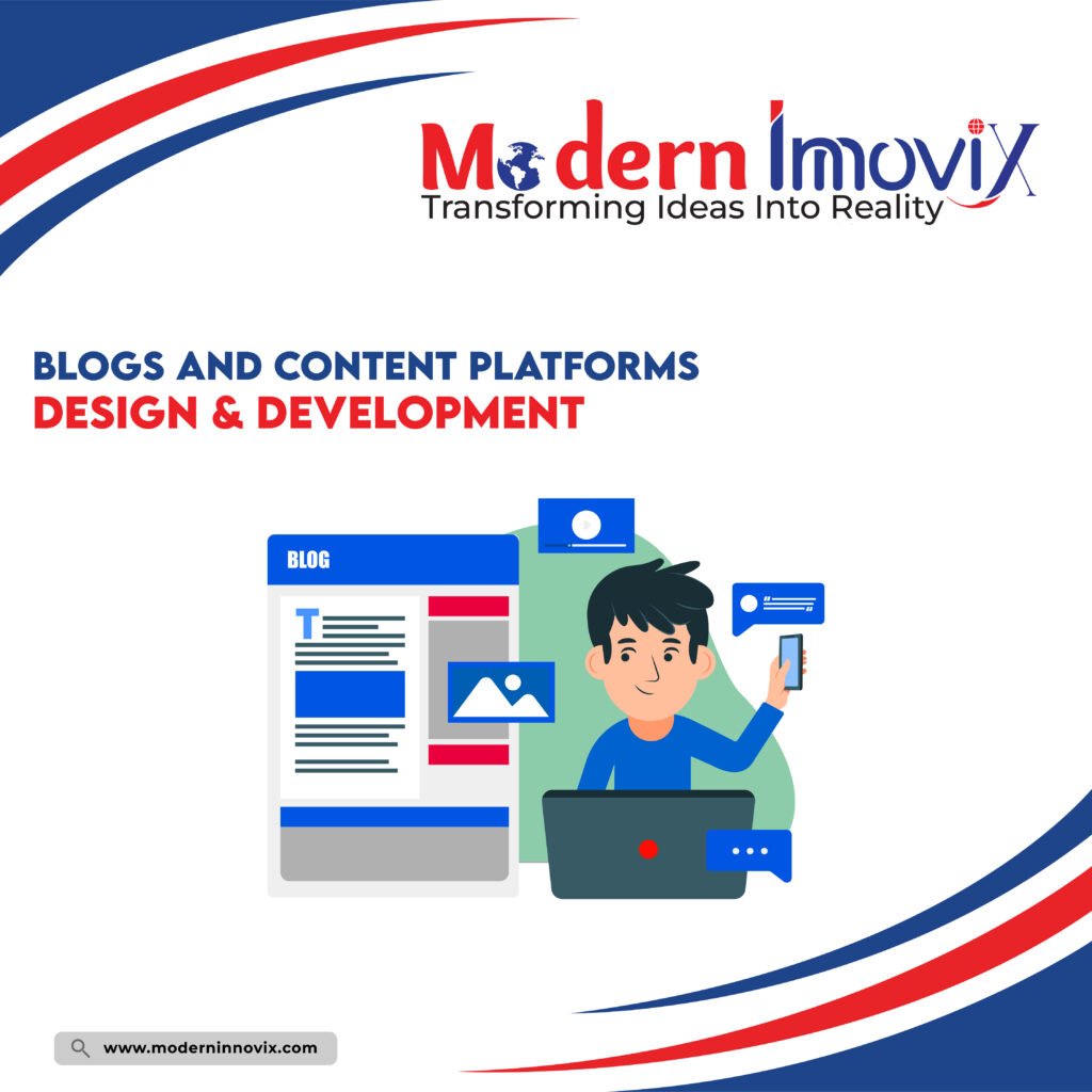 Blog and Content Platform Website