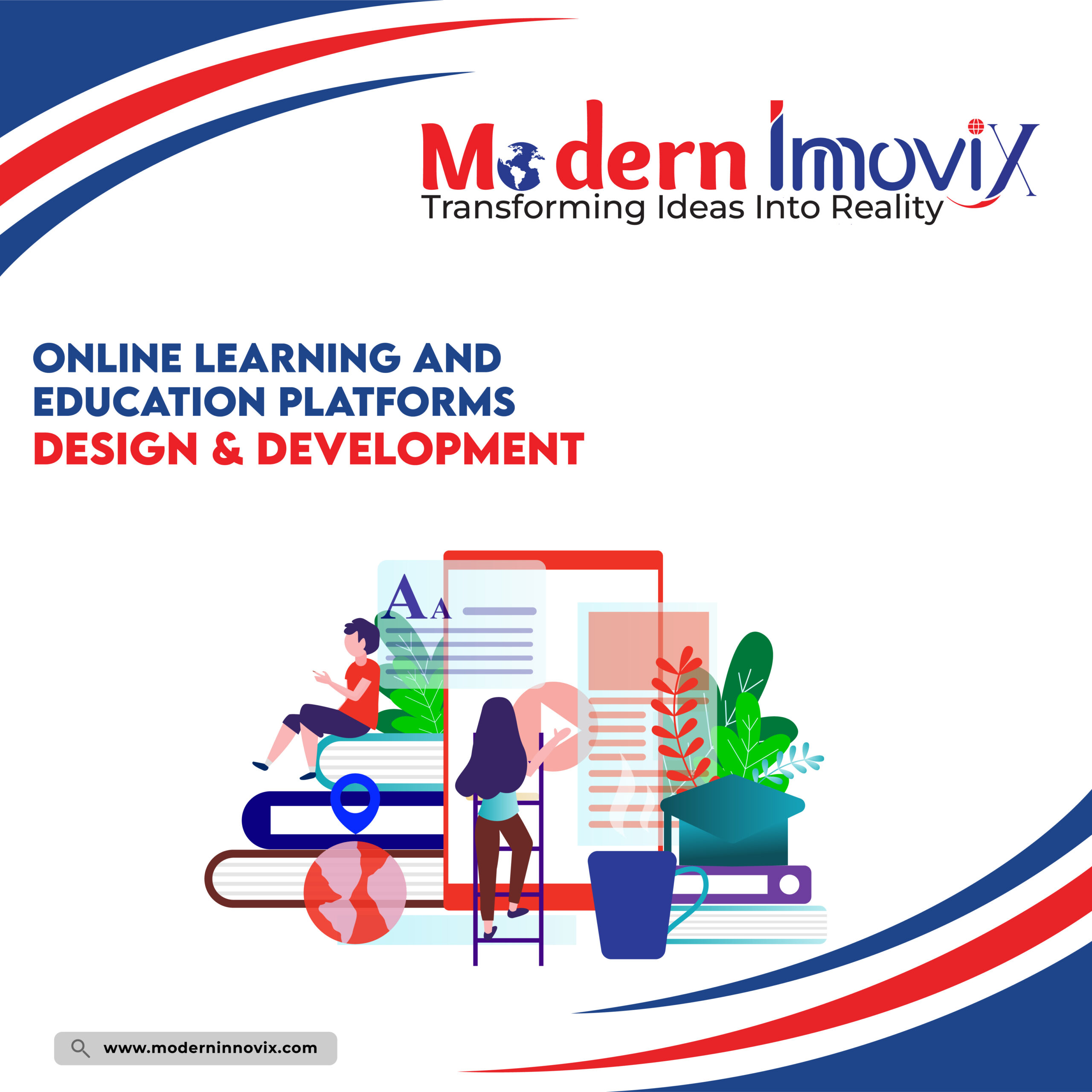 Online Learning and Educational Platform Website