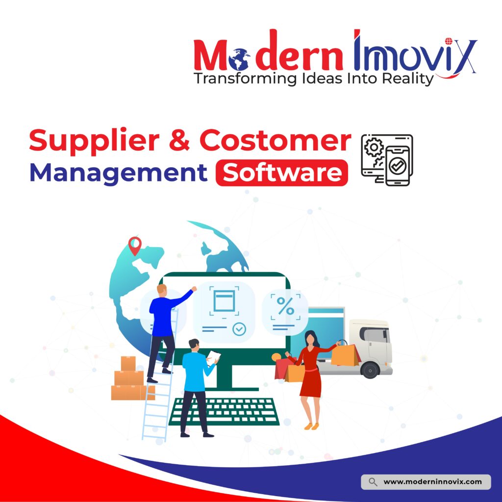 Supplier and Customer Management Software